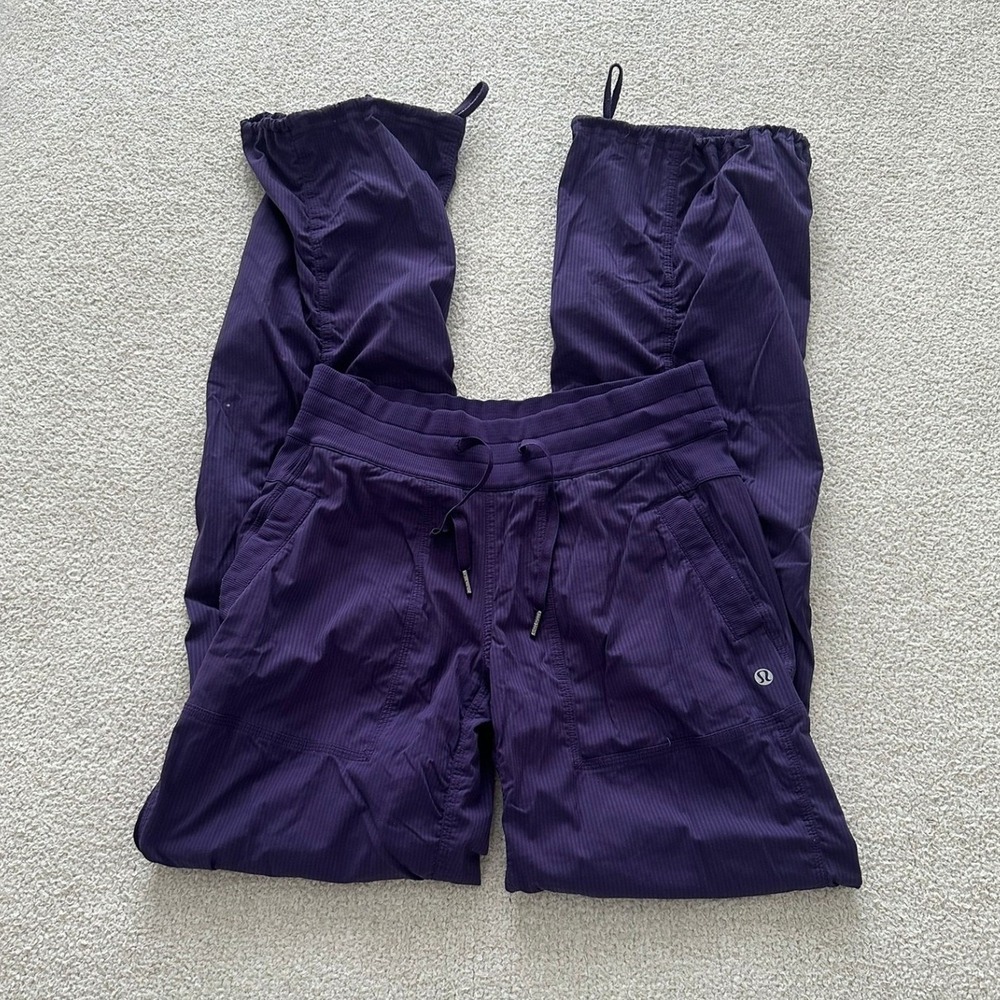 lululemon Dance Studio Pant Unlined 33" size small in purple